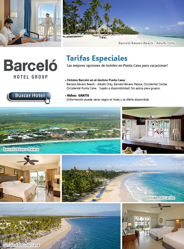 Hoteles Barcelo Punta Cana